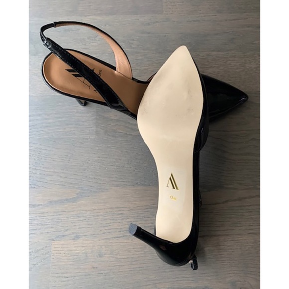 Ava & Aiden | Patent Leather Slingback Heels - Picture 9 of 11